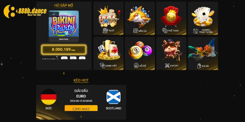 Giới thiệu các sảnh game nổi trội của nhà cái